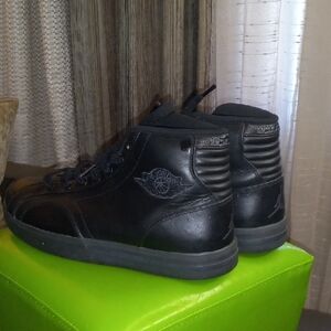 Jordan Black High-Top Sneakers